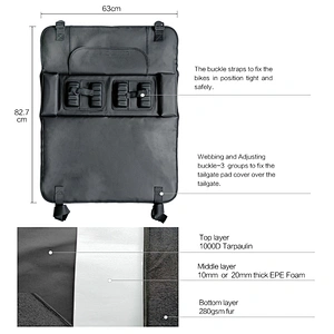 Tailgate bike Pads