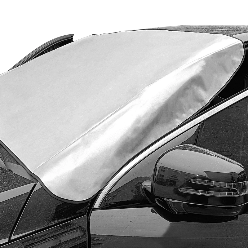 Magnetic car cover protect easy storage, car windshield snow cover