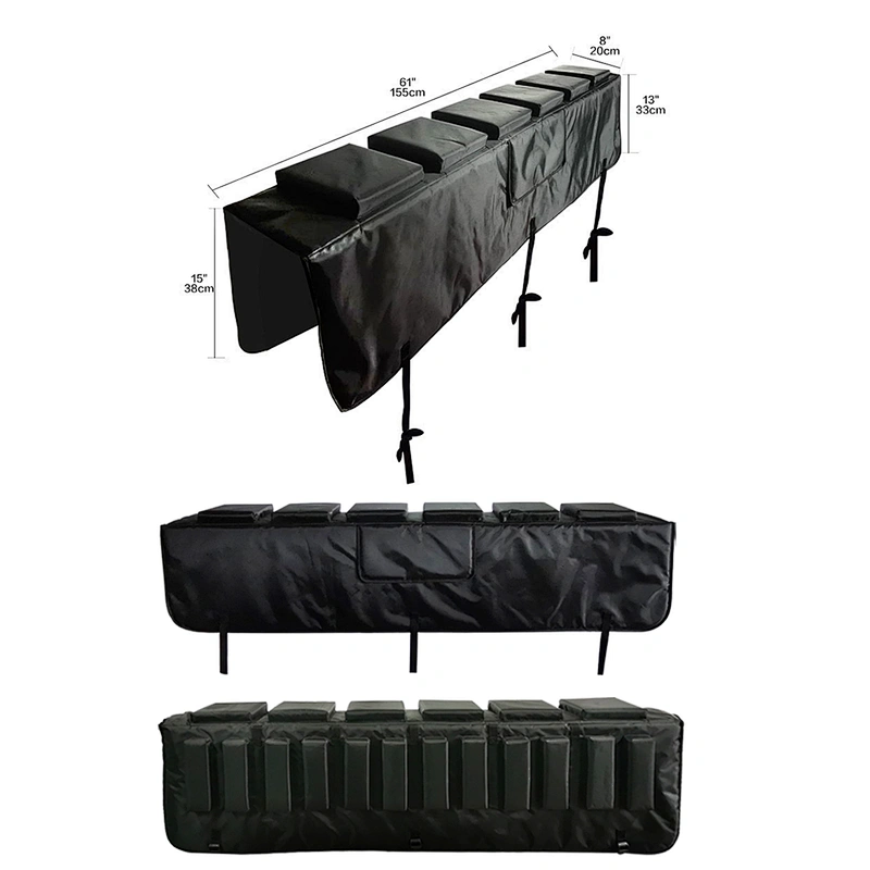 Tailgate bike pads