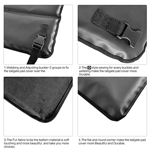 Tailgate bike pads