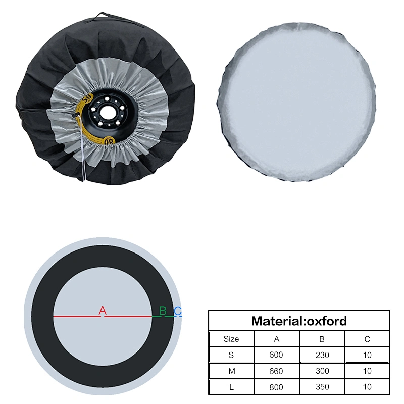 adjustable auto tyre cover