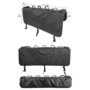 Tailgate bike pads