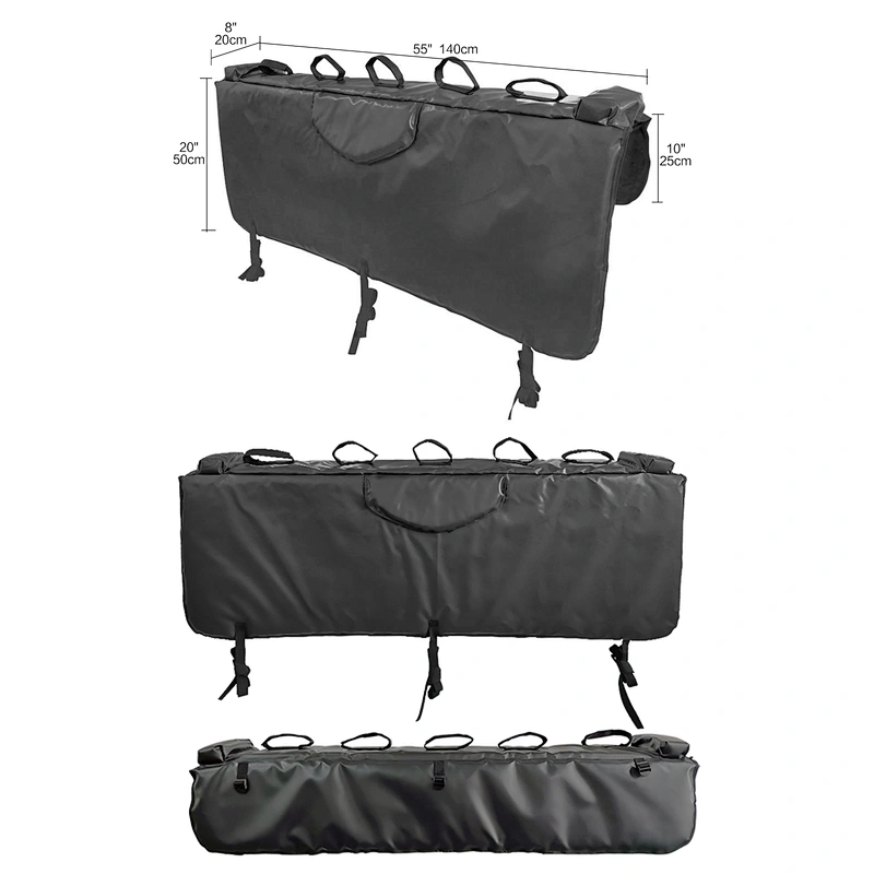 Tailgate bike pads