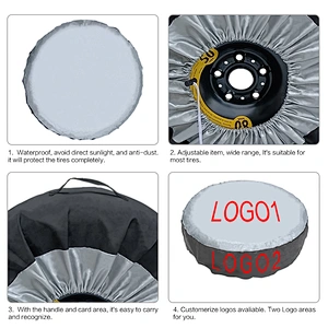 adjustable auto tyre cover