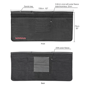 2021 Front Vinyl auto fender cover with sand bag