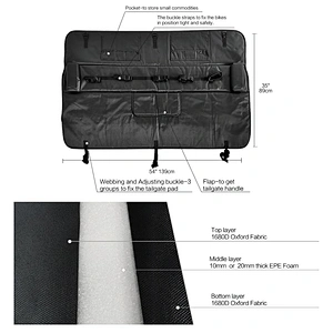 Tailgate bike Pads