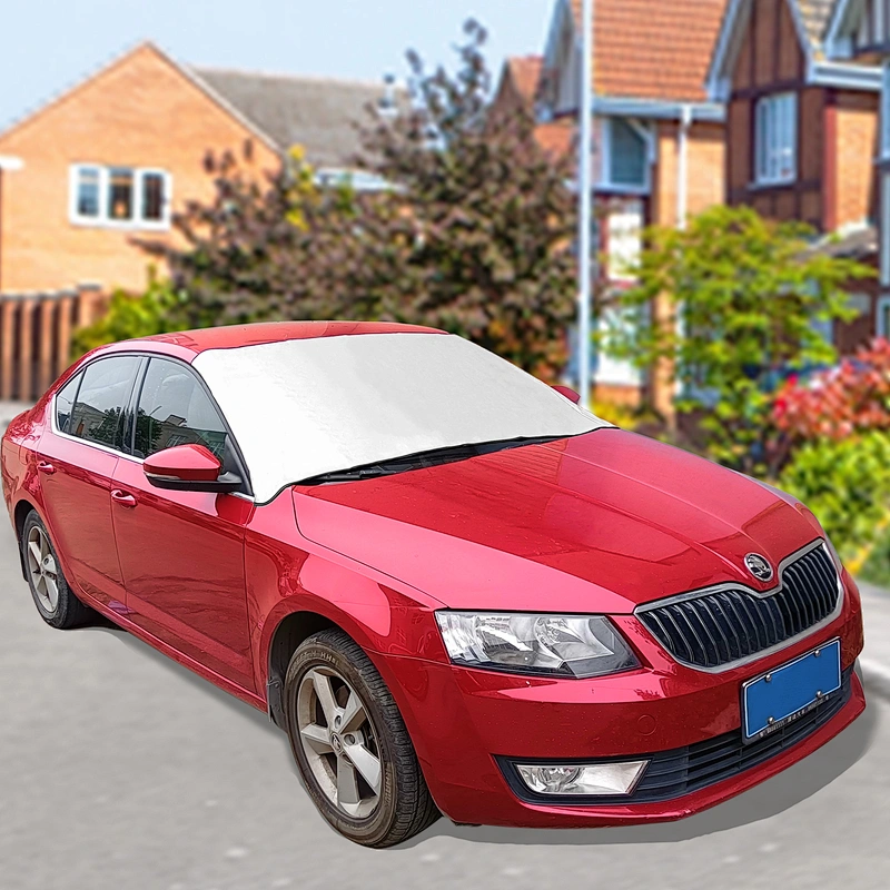 Magnetic car cover protect easy storage, car windshield snow cover