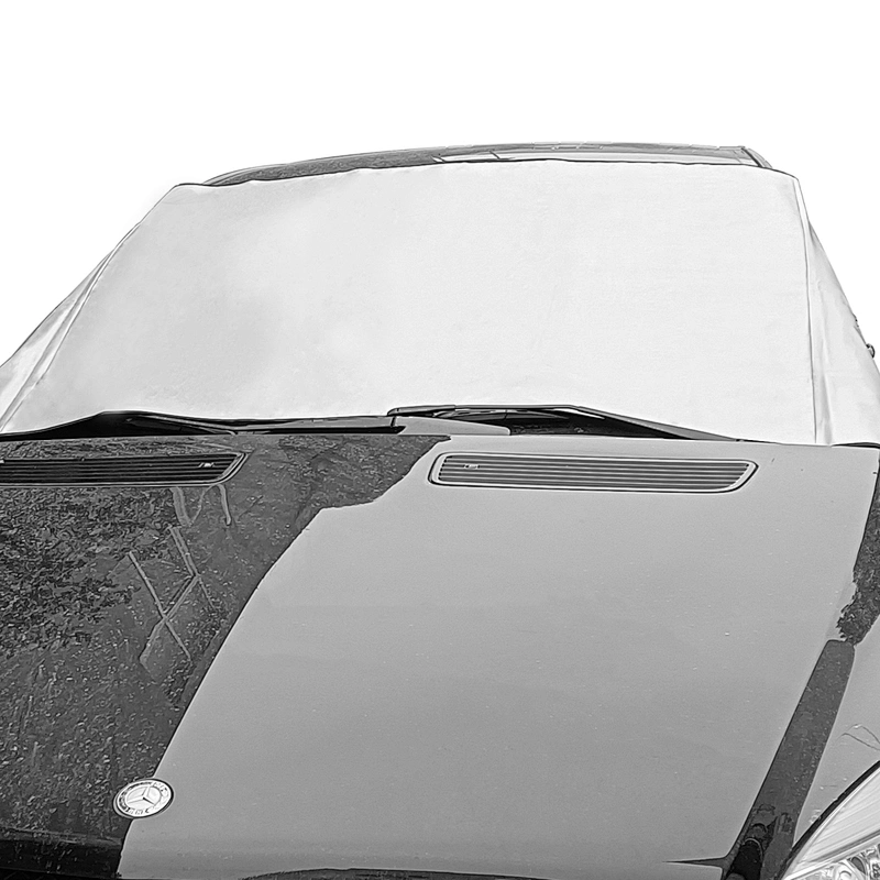 Magnetic car cover protect easy storage, car windshield snow cover