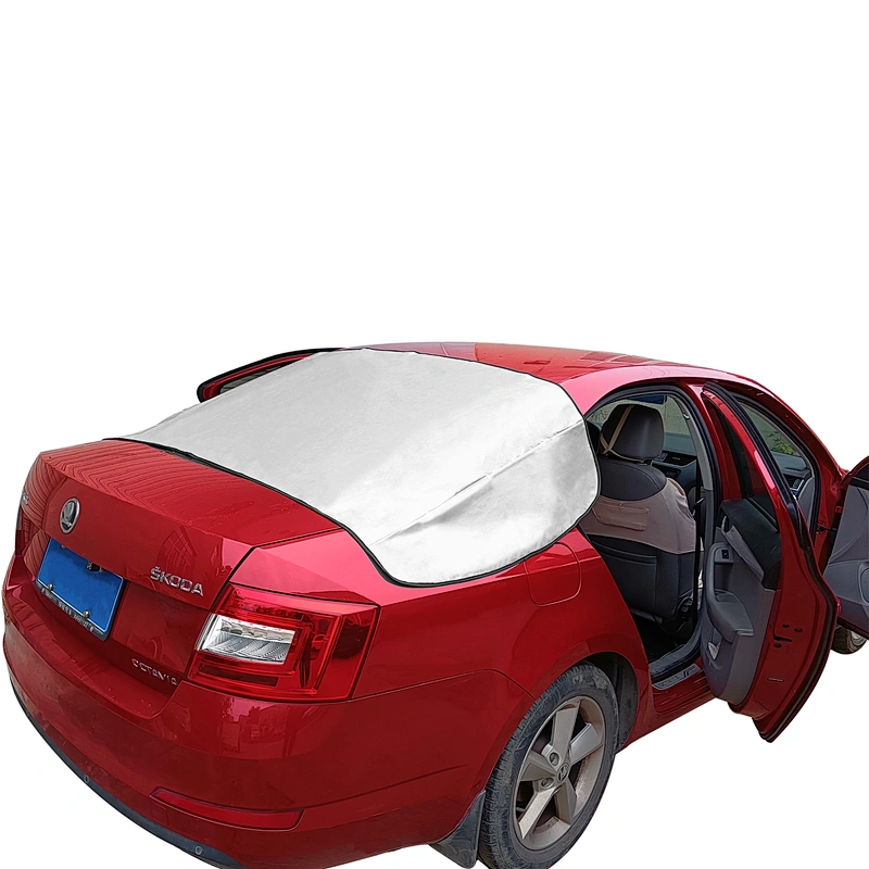 Magnetic car cover protect easy storage, car windshield snow cover