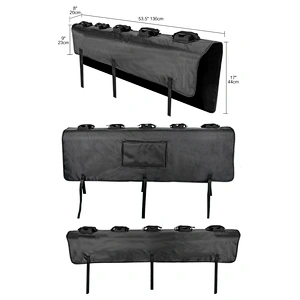 Tailgate bike pads