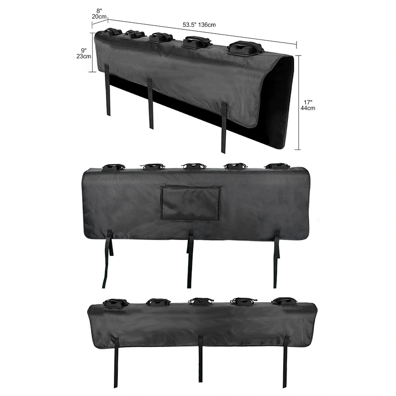 Tailgate bike pads