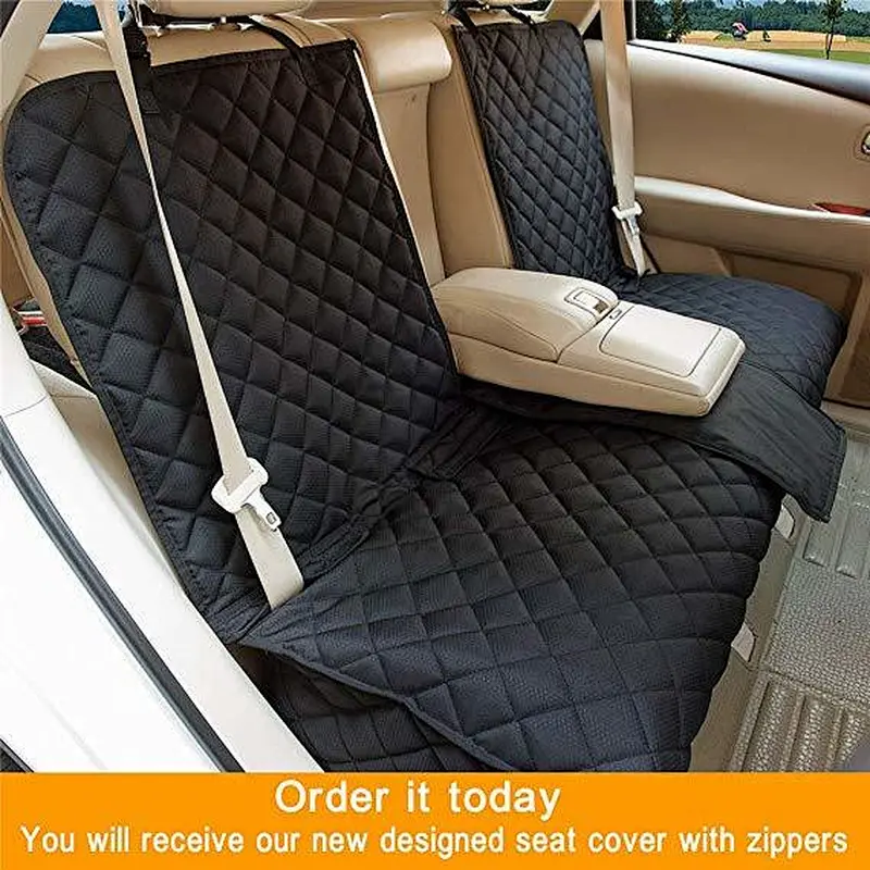Dog rear seat cover