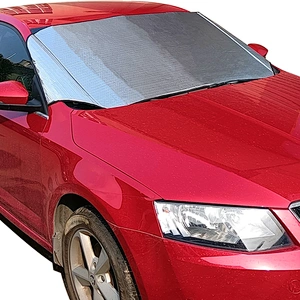 Sun shade for car silver foil car front sun shade with customized logo