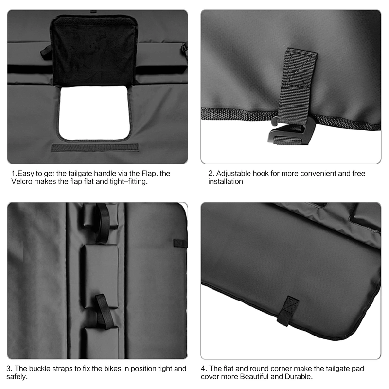 Tailgate-bike-pads