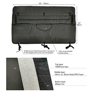 tailgate bike pads