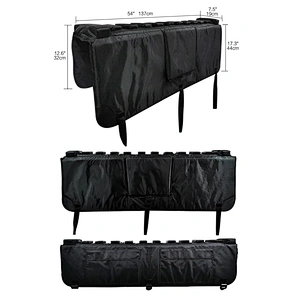 Tailgate bike pads