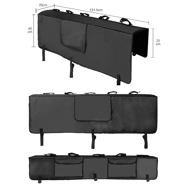 Tailgate bike pads