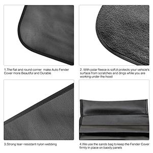 Fender cover with sand bag