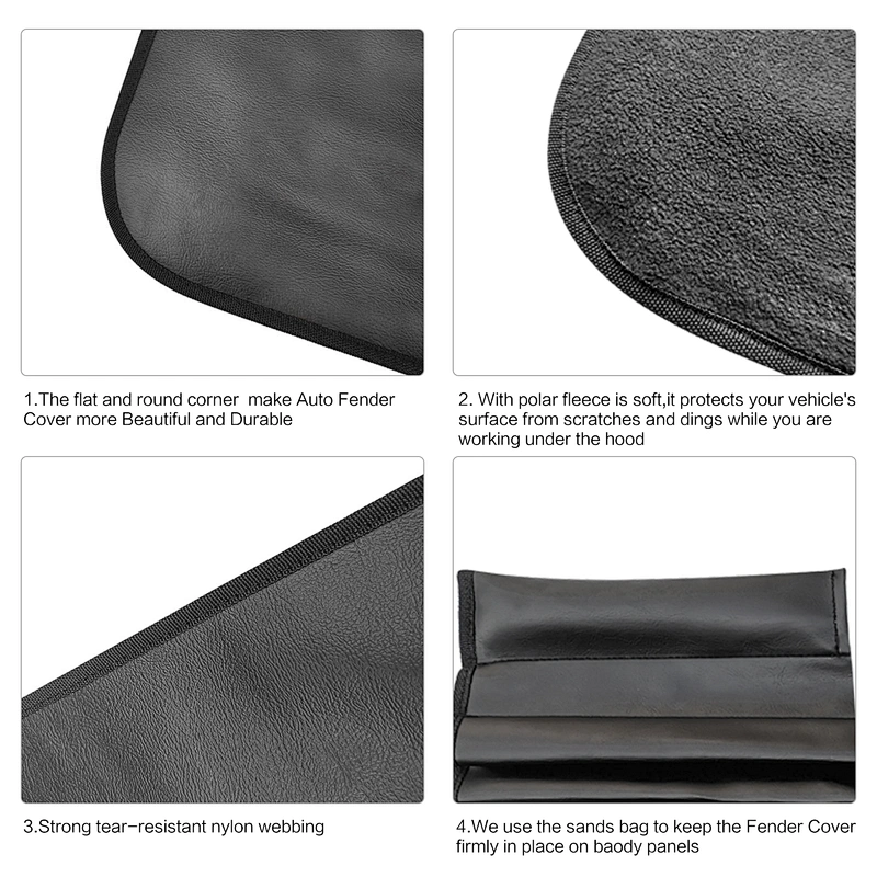Fender cover with sand bag
