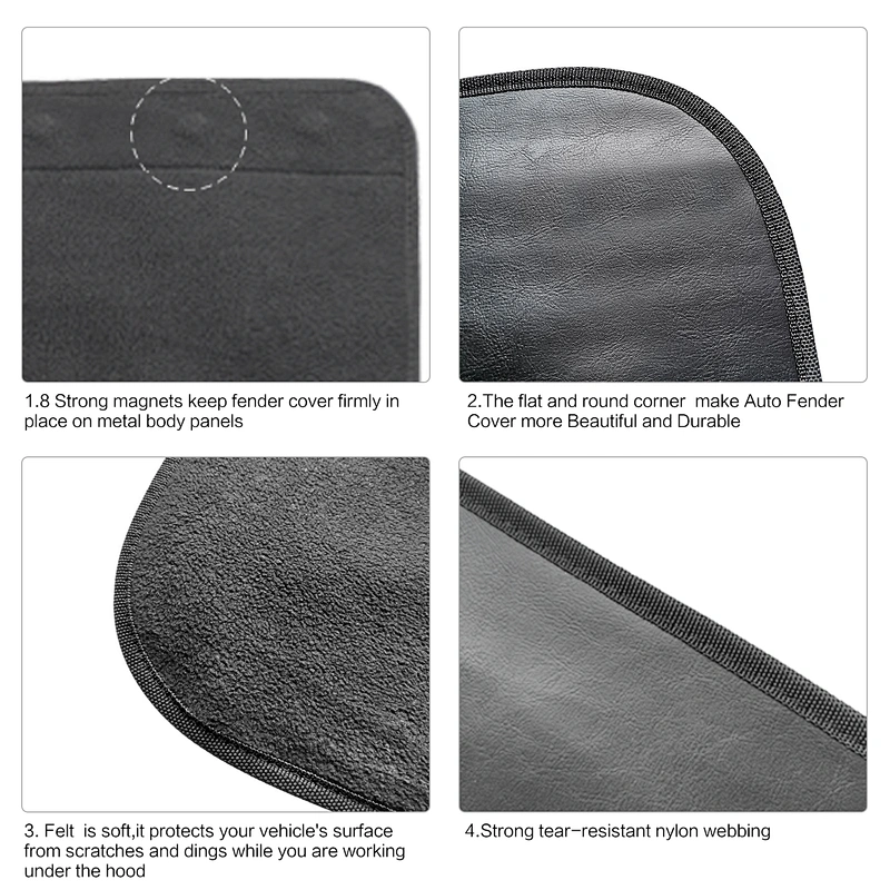fender cover with magnets