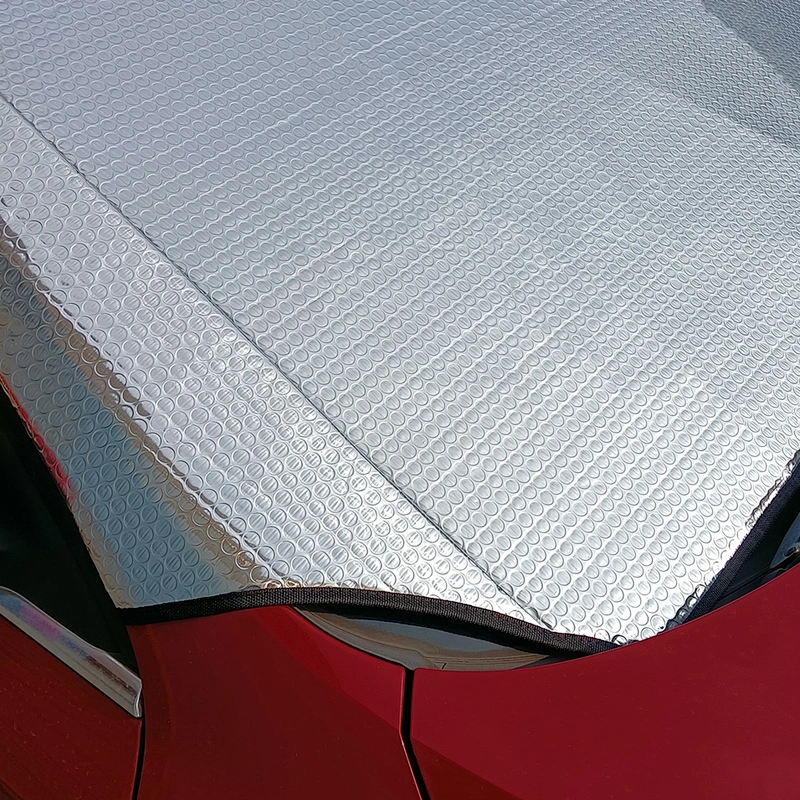 Sun shade for car silver foil car front sun shade with customized logo