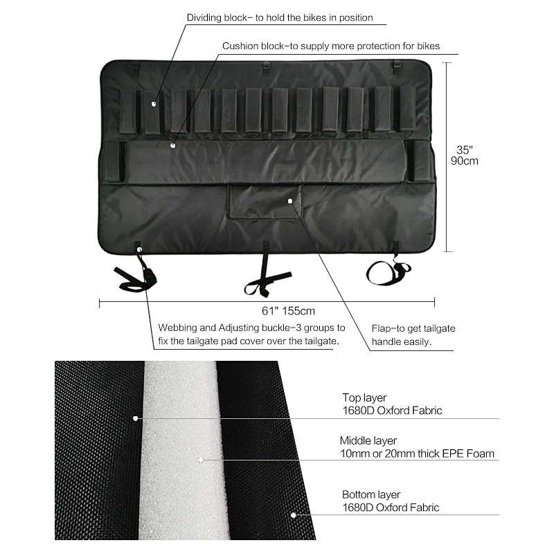 2021 Pick up Tailgate Pader Cover