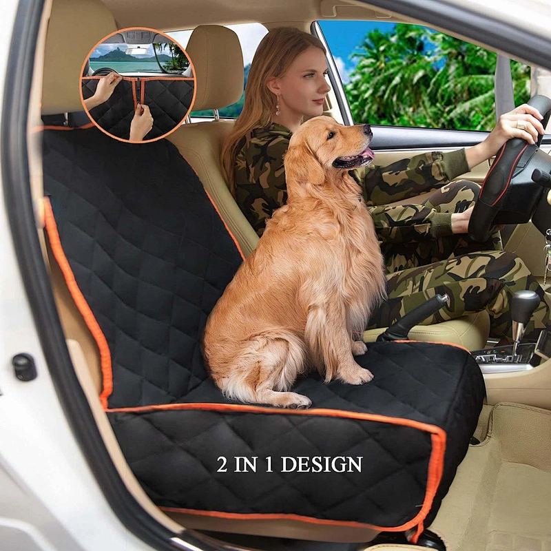 Dog rear seat cover