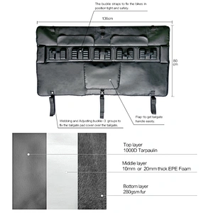 Tailgate bike Pads