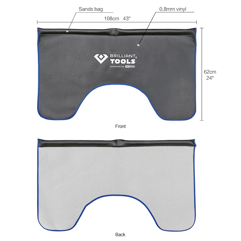 2021 vinyl and foam auto fender cover with sand bag