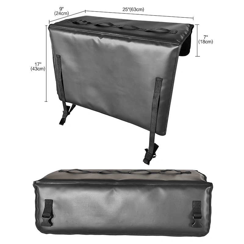 Tailgate bike pads