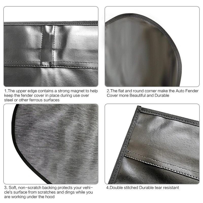 2021 Front Vinyl auto fender cover with sand bag