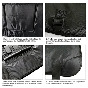 Tailgate bike pads