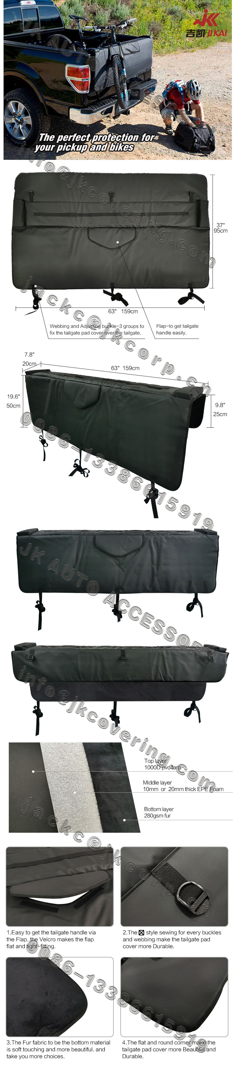 tailgate bike pads,tailgate pad cover,tailgate pad,tailgate pad cover for bikes,dakine tailgate pad,raceface tailgate pad,evoc tailgate pad,fox tailgate pad, tailgate bike rack,yakima tailgate pad