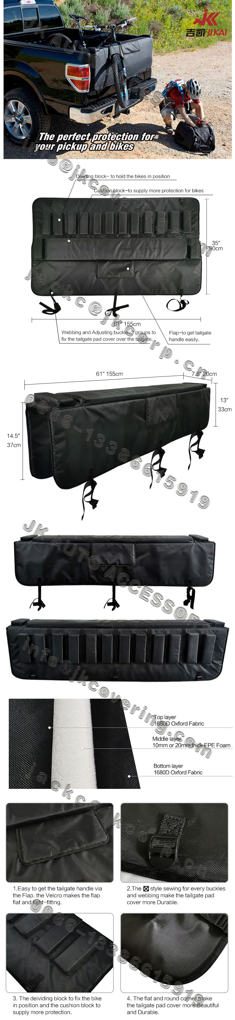 tailgate pad cover,pick up tailgate cover,tailgate bike pads,tailgate pad,tailgate pad cover for bikes,dakine tailgate pad,raceface tailgate pad,evoc tailgate pad,fox tailgate pad, tailgate bike rack,yakima tailgate pad
