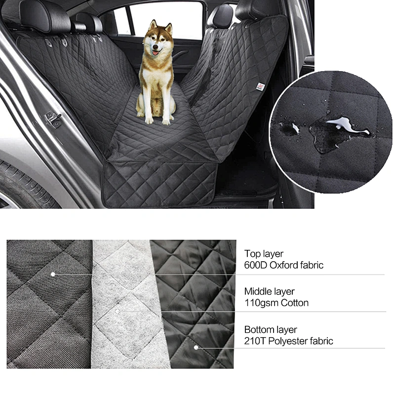 Pet rear seat cover