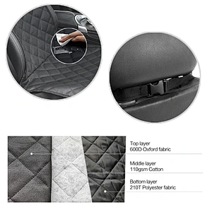 Pet front seat cover