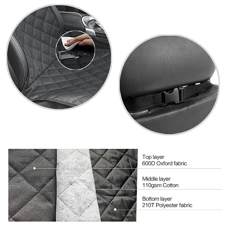 Pet front seat cover
