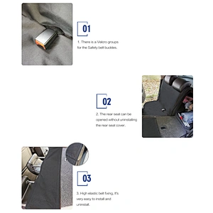 2021 oxford openable rear seat cover
