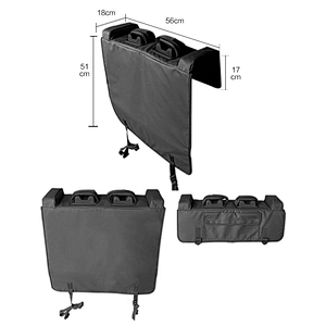 Tailgate bike pads