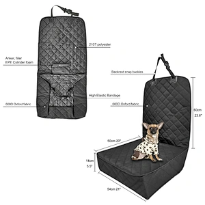 Pet front seat cover