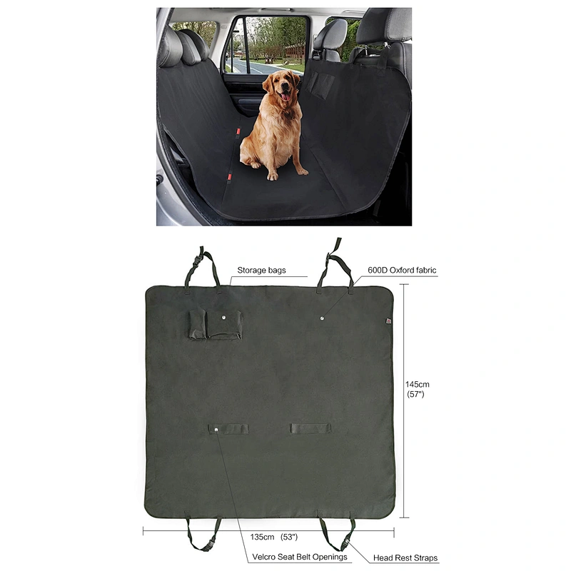 Dog rear seat cover