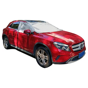Sun shade for car silver foil car front sun shade with customized logo