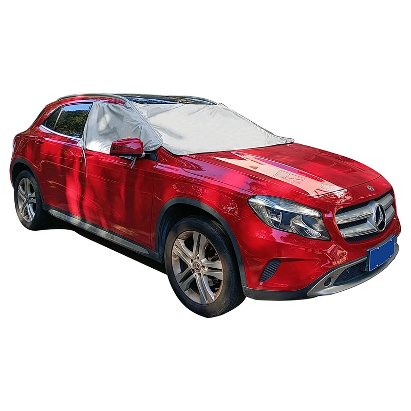 Sun shade for car silver foil car front sun shade with customized logo