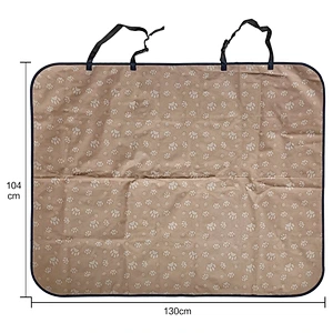 Dog rear seat cover