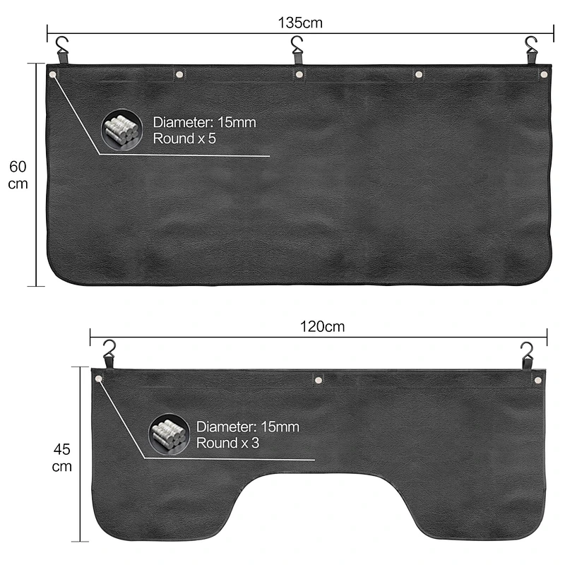 2021 4mm foam auto fender cover with pocket