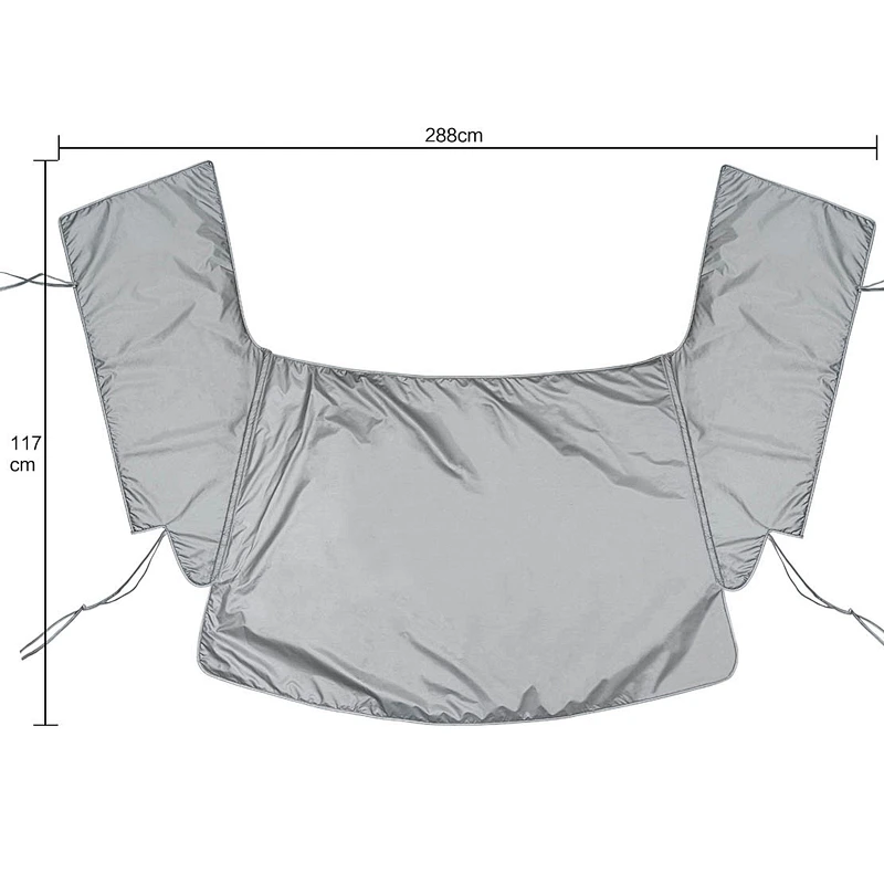 Sun shade for car silver foil car front sun shade with customized logo