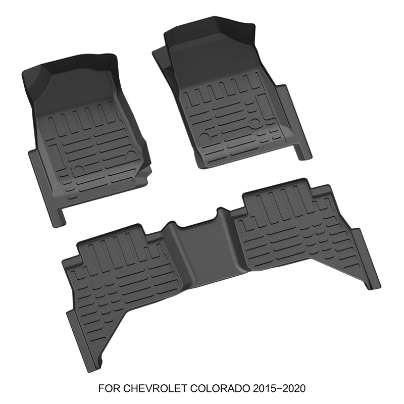 Rownfur Free Shipping 5d Car Floor PVC Mats Luxury Russia Customized Dedicated Customized Wholesale Leather Brown
