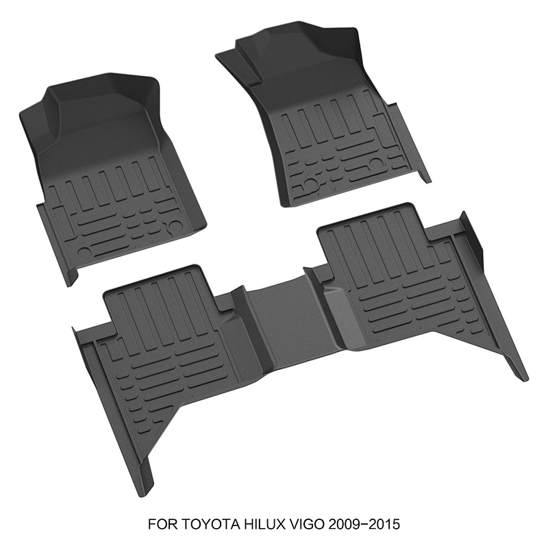 Rownfur Free Shipping 5d Car Floor PVC Mats Luxury Russia Customized Dedicated Customized Wholesale Leather Brown
