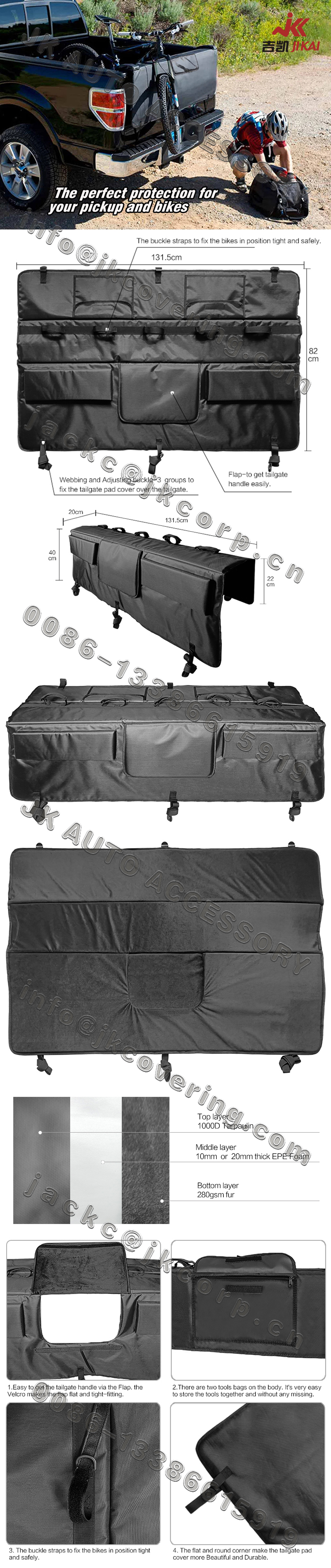 tailgate bike pads manufacturer, We are an auto accessory products manufacturer.
