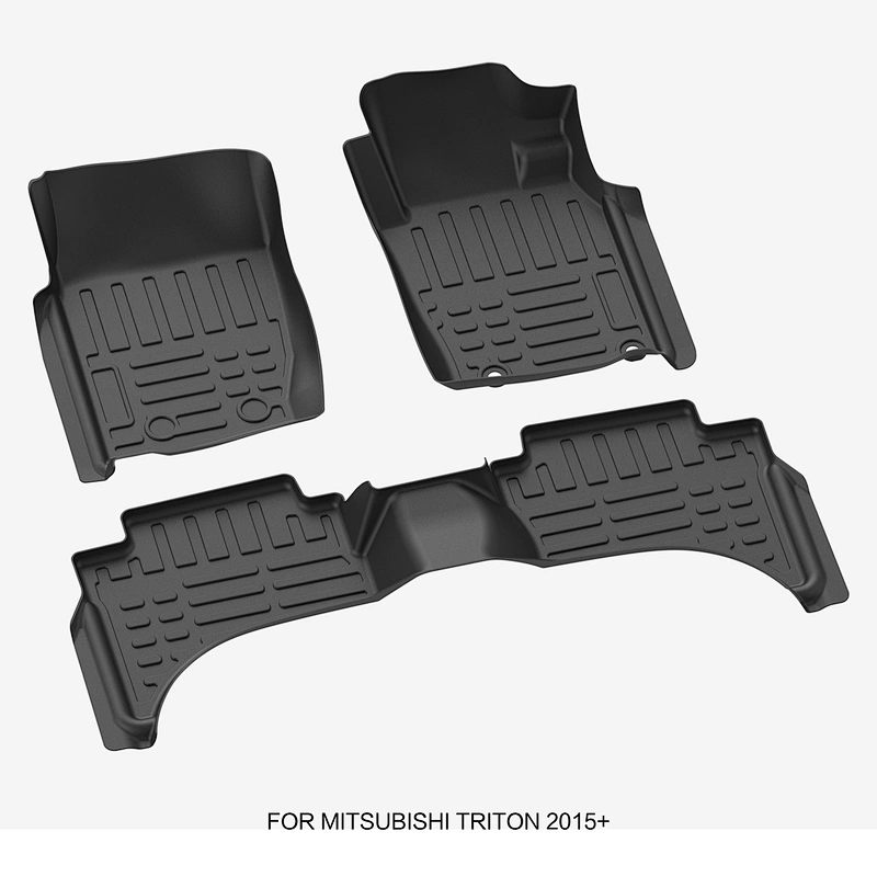 Rownfur Free Shipping 5d Car Floor PVC Mats Luxury Russia Customized Dedicated Customized Wholesale Leather Brown